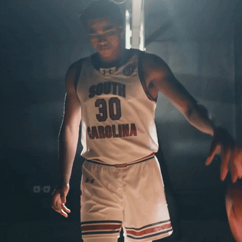 March Madness Sport GIF by gamecocksonline