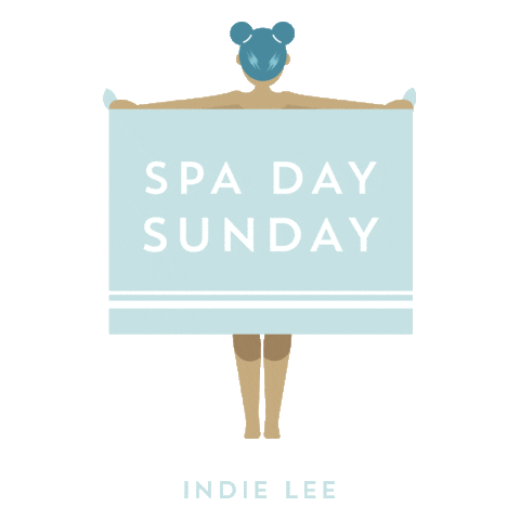 Sunday Self Care Sticker by Indie Lee