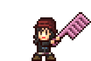 Pixel 8Bit Sticker