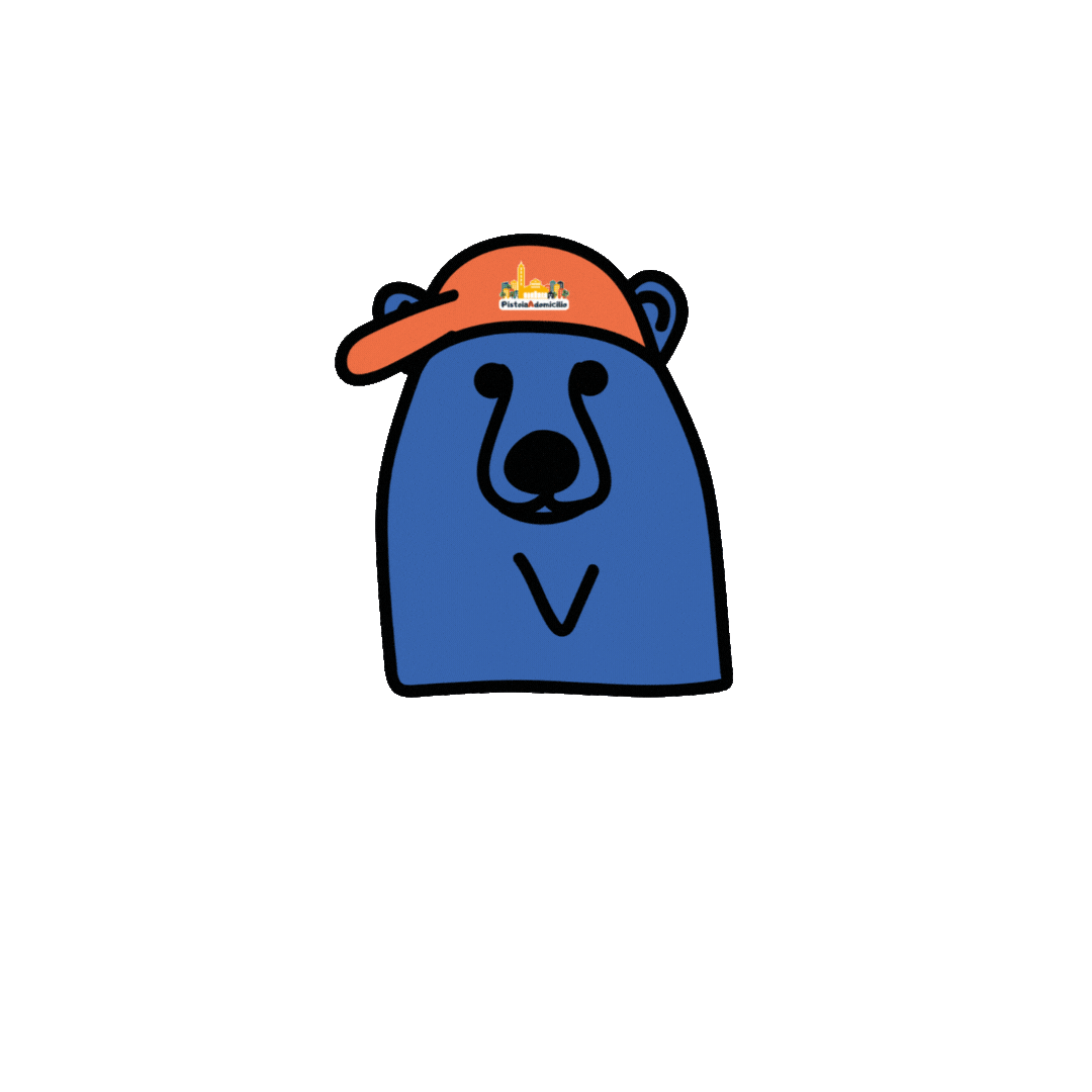 Delivery Pad Sticker by Pistoia a Domicilio