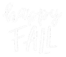 Fall Typography Sticker