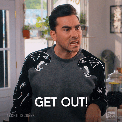 Angry Pop Tv GIF by Schitt's Creek - Find & Share on GIPHY