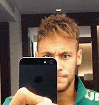 neymar jr selfie GIF