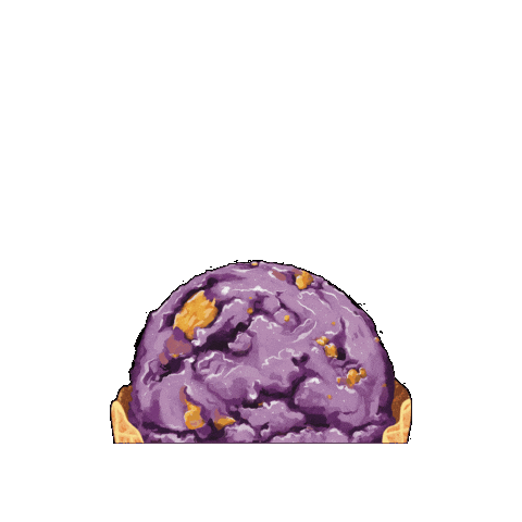 Icecream Ube Sticker by Demetres
