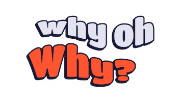 Why Oh Why Sticker by Movementhour
