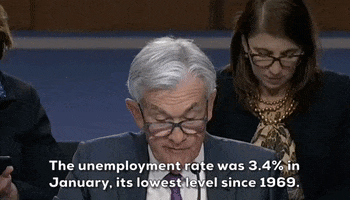 Federal Reserve Unemployment GIF by GIPHY News