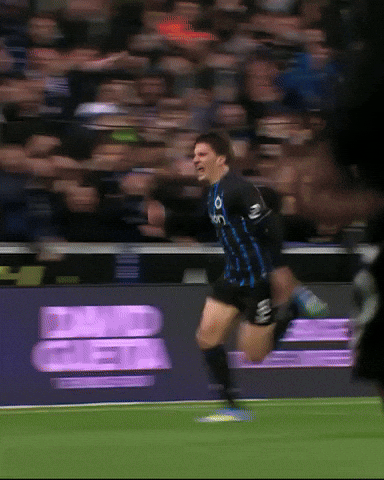 Celebration Goal GIF by Club Brugge