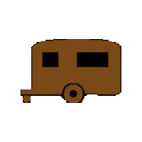 Trailer Camping Sticker by TeamAMPL