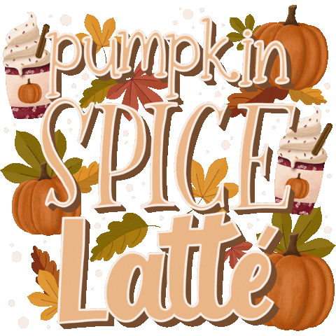 Pumpkin Spice Fall Sticker