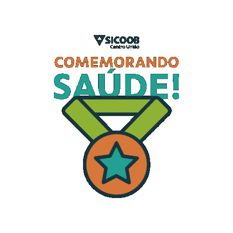 Saudavel Sticker by Sicoob Centro União