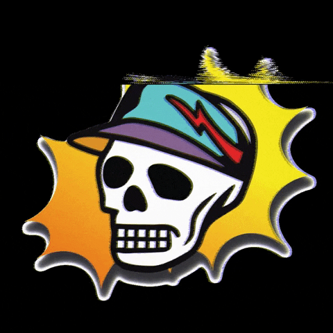 Skull Visor GIF by dvrxthreads