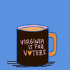 Vote early Virginia is for voters mug