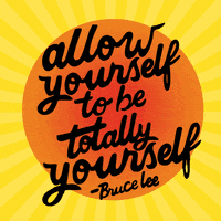 Be Yourself Mental Health GIF by Bruce Lee Foundation