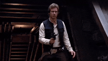 Han Solo Shrug GIF