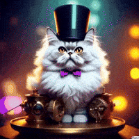 Cats Piano GIF by Gallery.fm