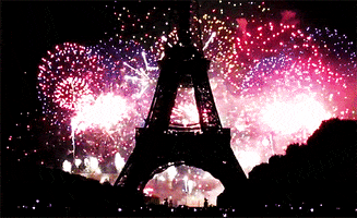 Eiffel Tower Night GIF