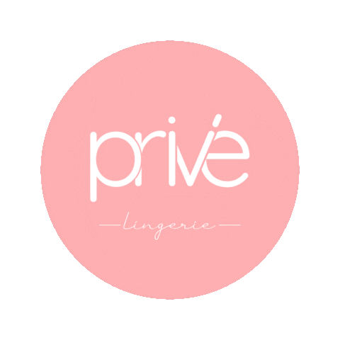 Prive Lingerie Sticker