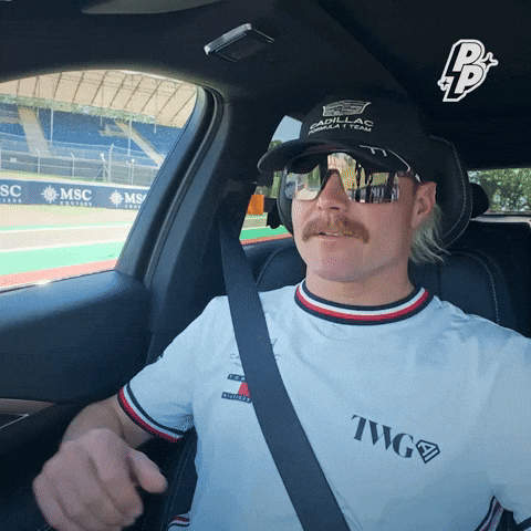 Excited Valtteri Bottas GIF by Dimz Inc.