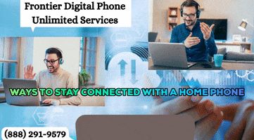Frontier Digital Phone Unlimited Services GIF