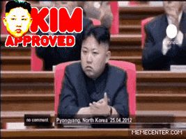 north korea applause GIF