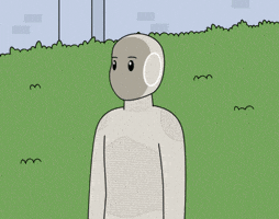 Scared Homer Simpson GIF by 1X Technologies