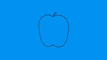 Illustration Apple GIF