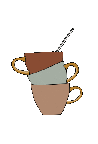 Coffee Drink Sticker by Wingerien