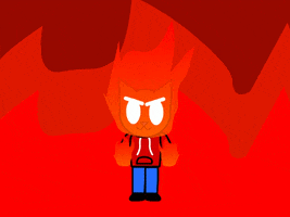 Fuego Gatos GIF