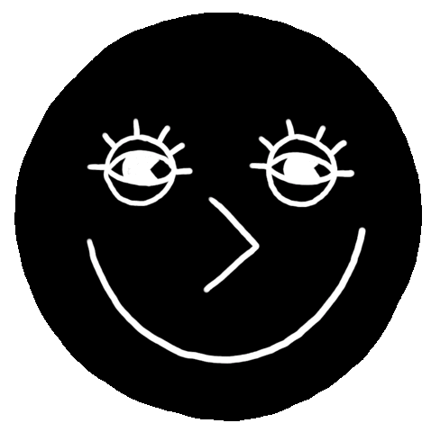 Happy Smiley Face Sticker by Rendermylife