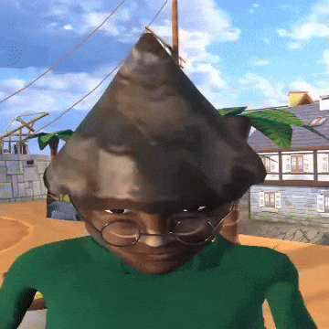 Wierd Face GIF
