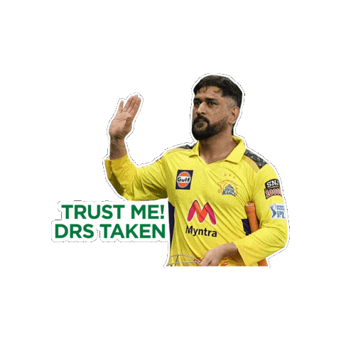 Garnier x Dhoni Sticker