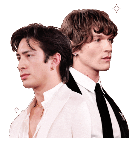 Golden Globes Fashion Sticker