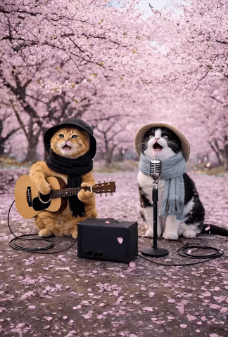 Singing Cat GIF