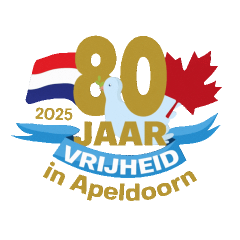 Vrijheid Sticker by Gemeente Apeldoorn