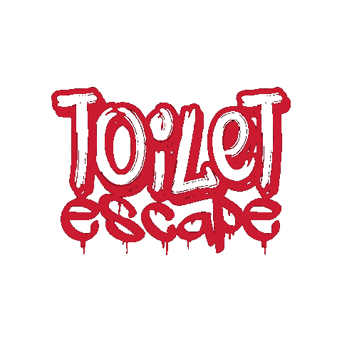 Toilet Wc Sticker by Locus Fugae Escape Room