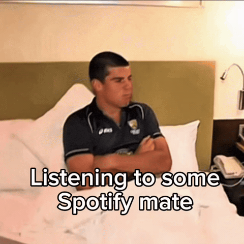 Cricket Spotify GIF