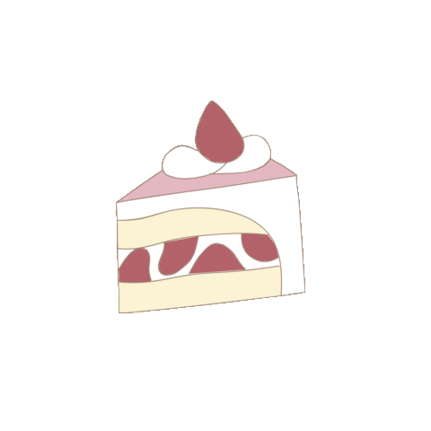 Birthday Cake Eating Sticker
