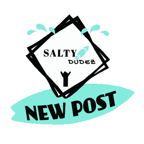 Salty Dudez Ireland Sticker