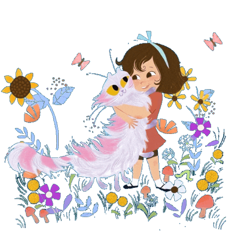 Kitty Sticker by Macmillan Kids