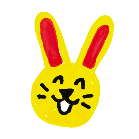 Bunny Rabbit Sticker by Faber-Castell