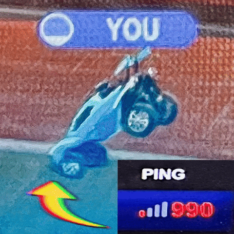 Lagging Rocket League GIF