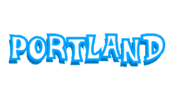 Portland Flying Sticker by enviadventures