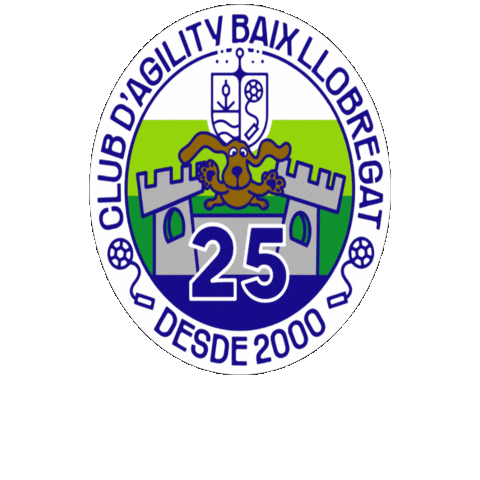 Baix25Aniv Sticker by Club Agility Baix Llobregat