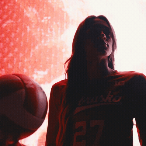 Nebraska Volleyball GIF by Huskers