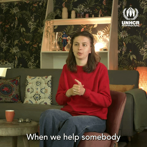 Open Your Heart Love GIF by UNHCR, the UN Refugee Agency