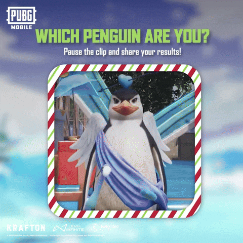 Penguin Pubgm GIF by Official PUBG MOBILE
