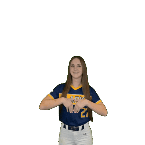 Clarke Softball Sticker by Clarke University