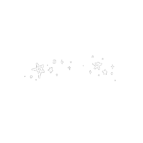 Stars Blush Sticker