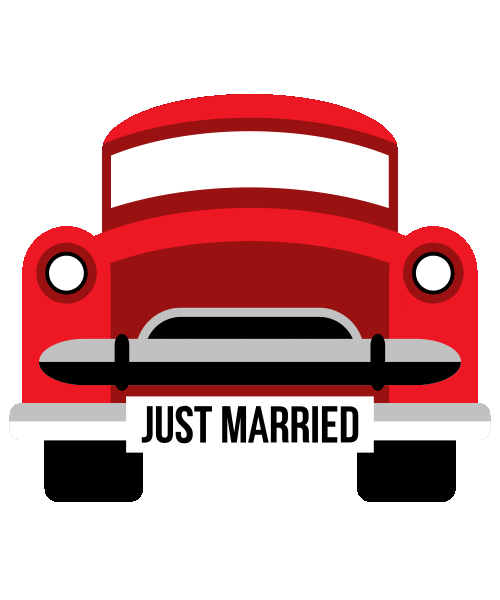 Just Married Love Sticker by Many Mornings