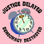 Justice delayed democracy destroyed